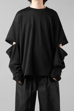 画像をギャラリービューアに読み込む, D-VEC REAMIDE® MESH VENTILATION L/S TEE (NIGHT SEA BLACK)