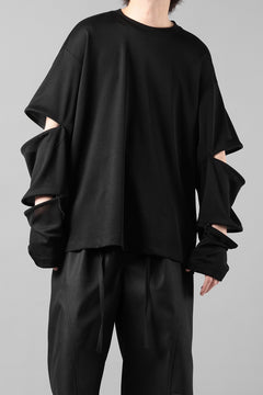 画像をギャラリービューアに読み込む, D-VEC REAMIDE® MESH VENTILATION L/S TEE (NIGHT SEA BLACK)
