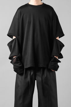 画像をギャラリービューアに読み込む, D-VEC REAMIDE® MESH VENTILATION L/S TEE (NIGHT SEA BLACK)