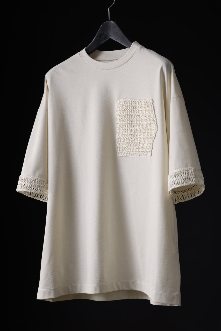 画像をギャラリービューアに読み込む, D-VEC TC JERSEY POCKET S/S TEE (SHELL WHITE)