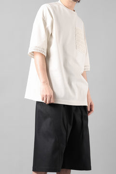 画像をギャラリービューアに読み込む, D-VEC TC JERSEY POCKET S/S TEE (SHELL WHITE)