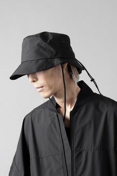 画像をギャラリービューアに読み込む, D-VEC x ALMOSTBLACK BUCKET HAT / WINDSTOPPER BY GORE-TEX LABS 3L S.D.G. (BLACK)