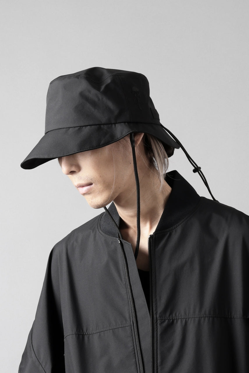 画像をギャラリービューアに読み込む, D-VEC x ALMOSTBLACK BUCKET HAT / WINDSTOPPER BY GORE-TEX LABS 3L S.D.G. (BLACK)
