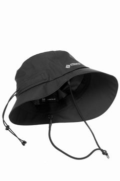 画像をギャラリービューアに読み込む, D-VEC x ALMOSTBLACK BUCKET HAT / WINDSTOPPER BY GORE-TEX LABS 3L S.D.G. (BLACK)