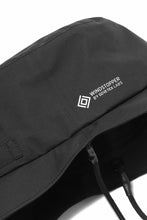 画像をギャラリービューアに読み込む, D-VEC x ALMOSTBLACK BUCKET HAT / WINDSTOPPER BY GORE-TEX LABS 3L S.D.G. (BLACK)