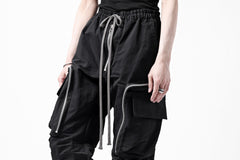 画像をギャラリービューアに読み込む, A.F ARTEFACT RADICAL-ZIP FIELD PANTS (BLACK)