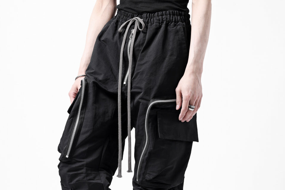 画像をギャラリービューアに読み込む, A.F ARTEFACT RADICAL-ZIP FIELD PANTS (BLACK)