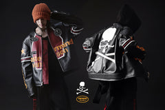 画像をギャラリービューアに読み込む, mastermind WORLD × VANSON STAR JACKET (BLACK)