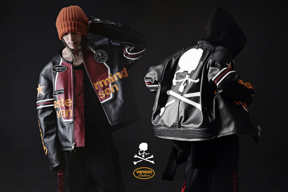 画像をギャラリービューアに読み込む, mastermind WORLD × VANSON STAR JACKET (BLACK)