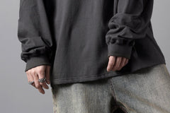 Load image into Gallery viewer, CHANGES FOOTBALL LS TEE (BLACK)