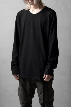 画像をギャラリービューアに読み込む, black crow x LOOM exclusive long sleeve tops / zimbabwe cotton jersey (black)