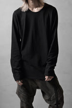 画像をギャラリービューアに読み込む, black crow x LOOM exclusive long sleeve tops / zimbabwe cotton jersey (black)