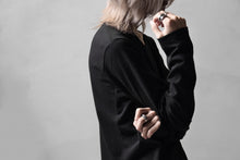 画像をギャラリービューアに読み込む, black crow x LOOM exclusive long sleeve tops / zimbabwe cotton jersey (black)