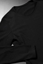 画像をギャラリービューアに読み込む, black crow x LOOM exclusive long sleeve tops / zimbabwe cotton jersey (black)