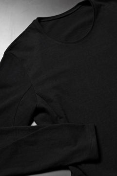 画像をギャラリービューアに読み込む, black crow x LOOM exclusive long sleeve tops / zimbabwe cotton jersey (black)