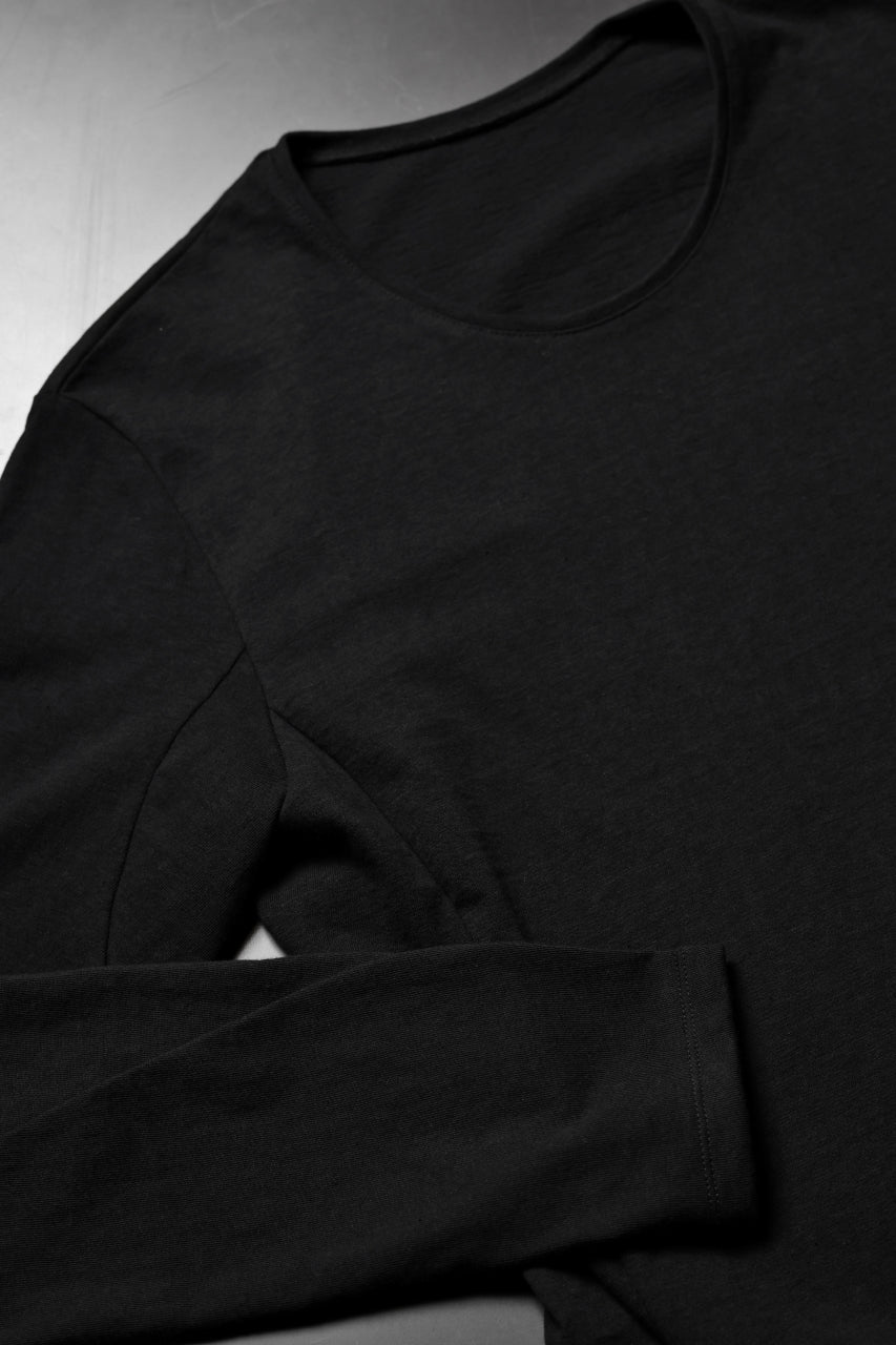 画像をギャラリービューアに読み込む, black crow x LOOM exclusive long sleeve tops / zimbabwe cotton jersey (black)