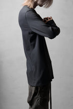 画像をギャラリービューアに読み込む, black crow x LOOM exclusive long sleeve tops / soft cotton jersey (d.grey)