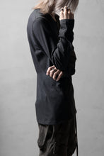 画像をギャラリービューアに読み込む, black crow x LOOM exclusive long sleeve tops / soft cotton jersey (d.grey)