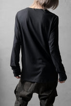 画像をギャラリービューアに読み込む, black crow x LOOM exclusive long sleeve tops / soft cotton jersey (d.grey)