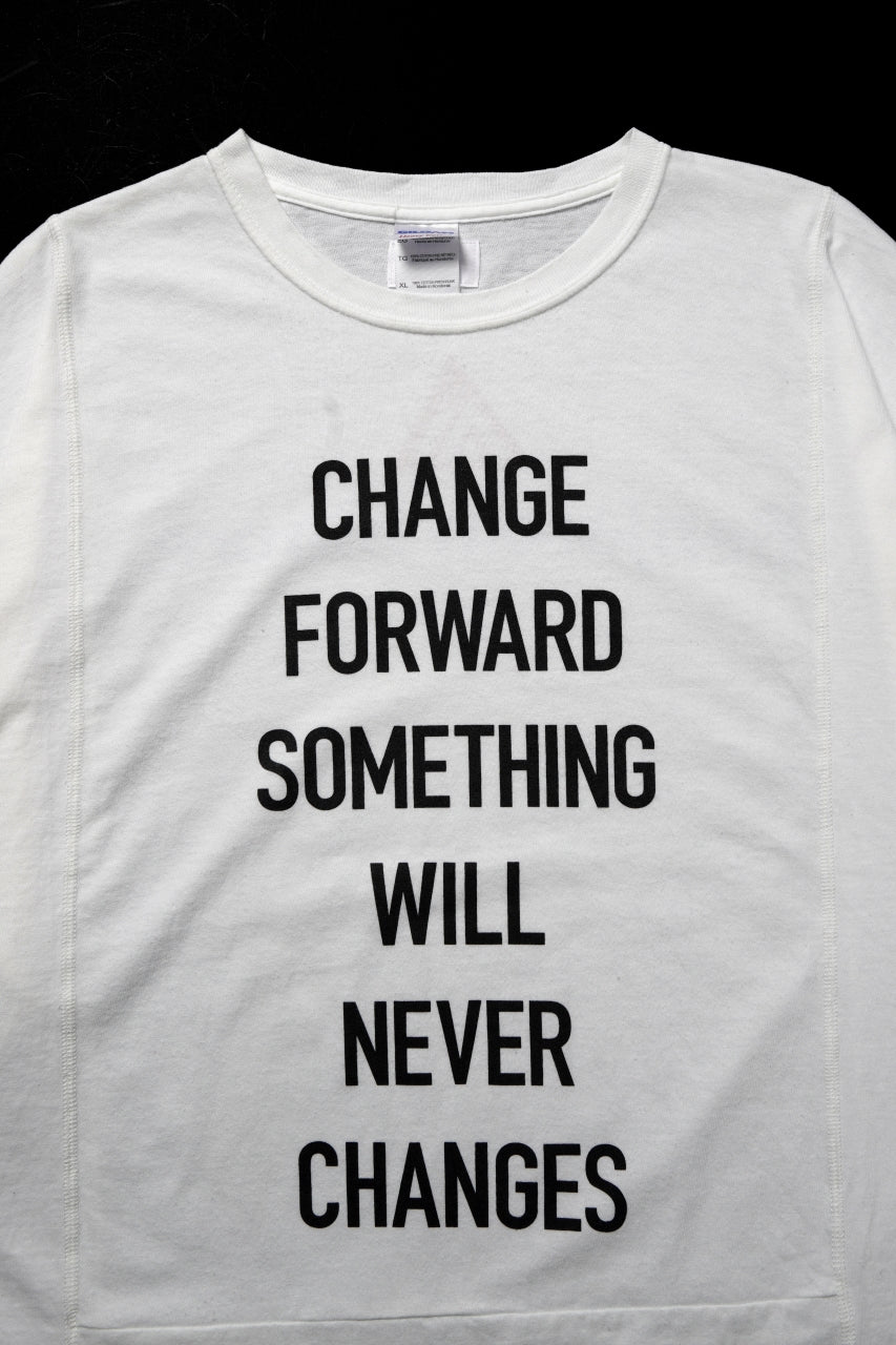 画像をギャラリービューアに読み込む, CHANGES exclusive VINTAGE REMAKE SHORT SLEEVE TEE (WHITE #A)
