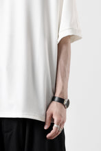 画像をギャラリービューアに読み込む, N/07 DOLMAN SHORT SLEEVE TEE / AQUASUITING THICK RIB (WHITE)