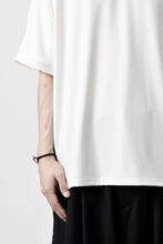 画像をギャラリービューアに読み込む, N/07 DOLMAN SHORT SLEEVE TEE / AQUASUITING THICK RIB (WHITE)