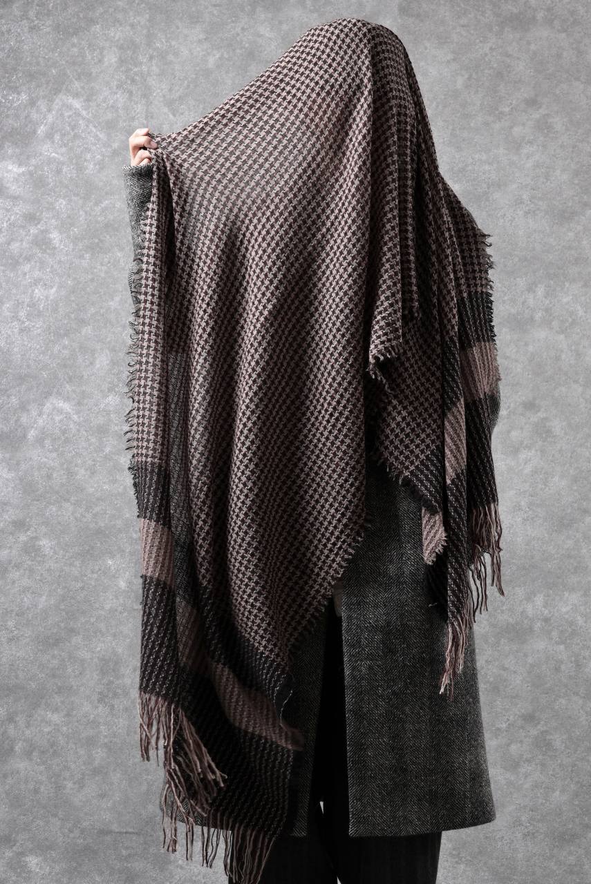 画像をギャラリービューアに読み込む, forme d'expression Poll Scarf (Wine PDP)