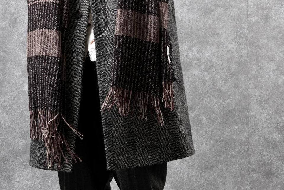 画像をギャラリービューアに読み込む, forme d'expression Poll Scarf (Wine PDP)
