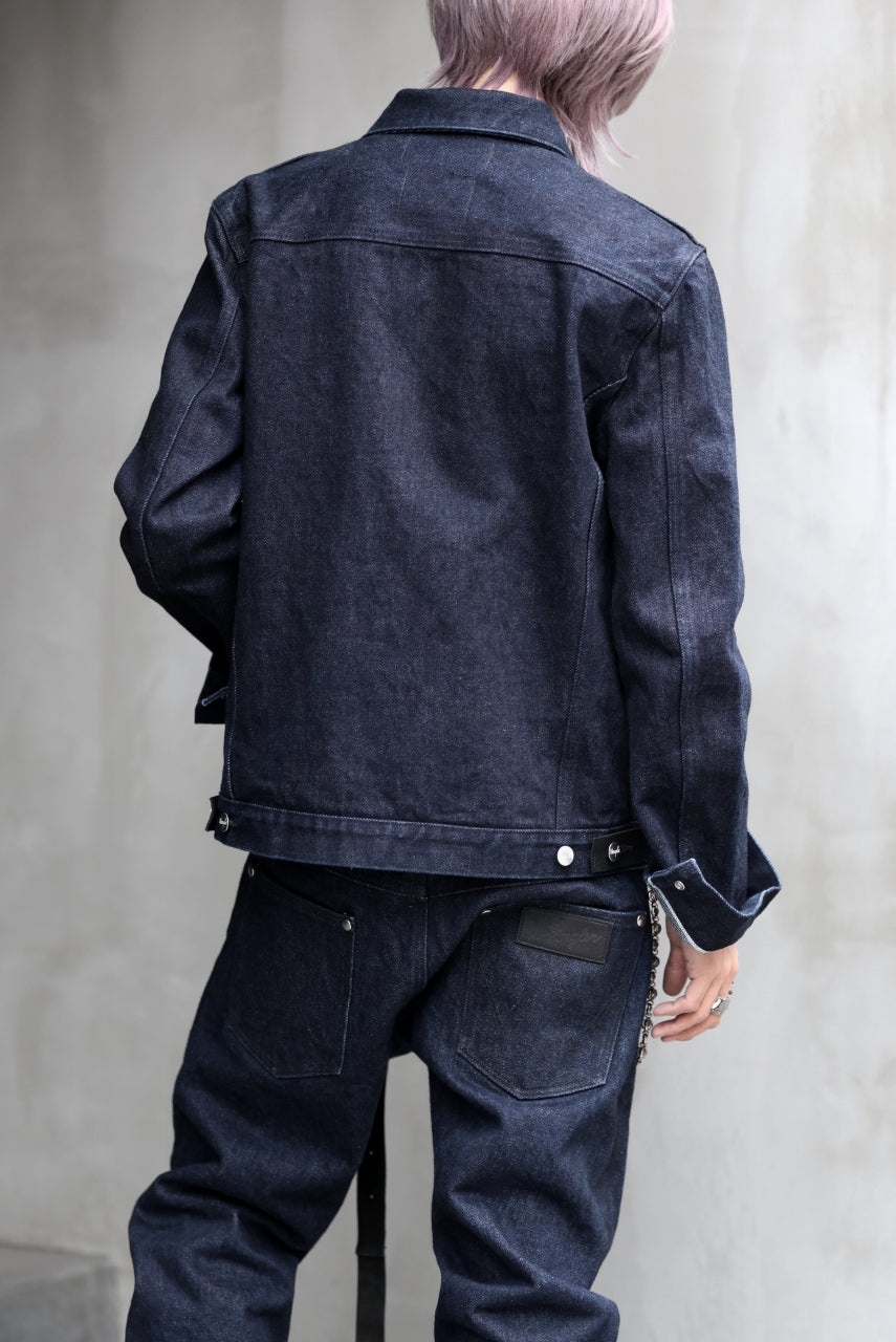 画像をギャラリービューアに読み込む, ISAMU KATAYAMA BACKLASH xx Wrangler 19oz ORIGINAL SELVEDGE DENIM JACKET (INDIGO)