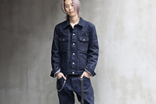 Load image into Gallery viewer, ISAMU KATAYAMA BACKLASH xx Wrangler 19oz ORIGINAL SELVEDGE DENIM JACKET (INDIGO)