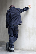 Load image into Gallery viewer, ISAMU KATAYAMA BACKLASH xx Wrangler 19oz ORIGINAL SELVEDGE DENIM PANTS (INDIGO)