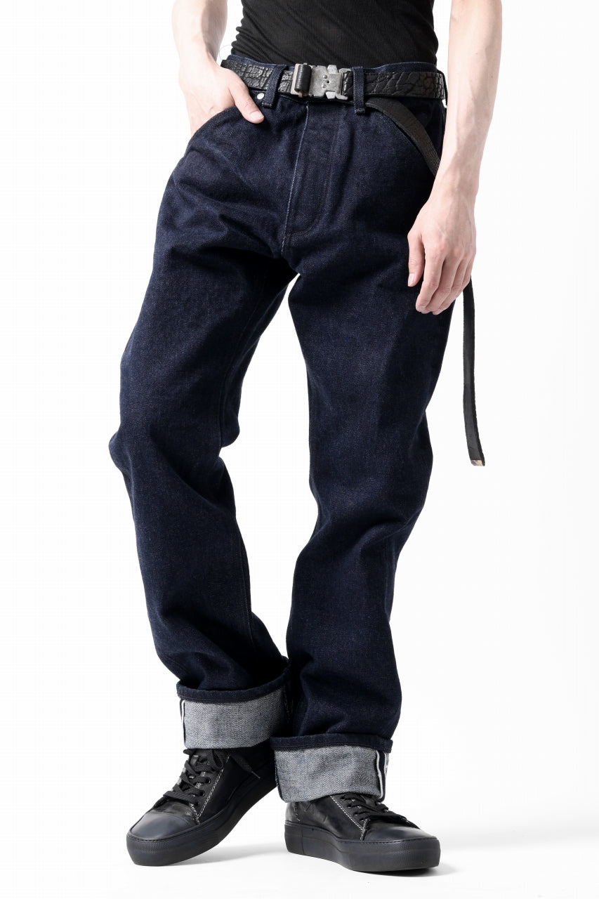 Load image into Gallery viewer, ISAMU KATAYAMA BACKLASH xx Wrangler 19oz ORIGINAL SELVEDGE DENIM PANTS (INDIGO)