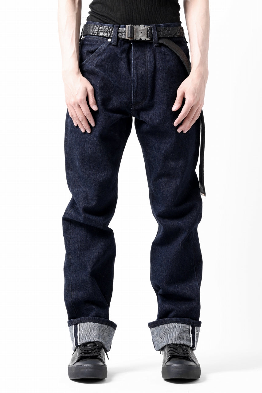 Load image into Gallery viewer, ISAMU KATAYAMA BACKLASH xx Wrangler 19oz ORIGINAL SELVEDGE DENIM PANTS (INDIGO)