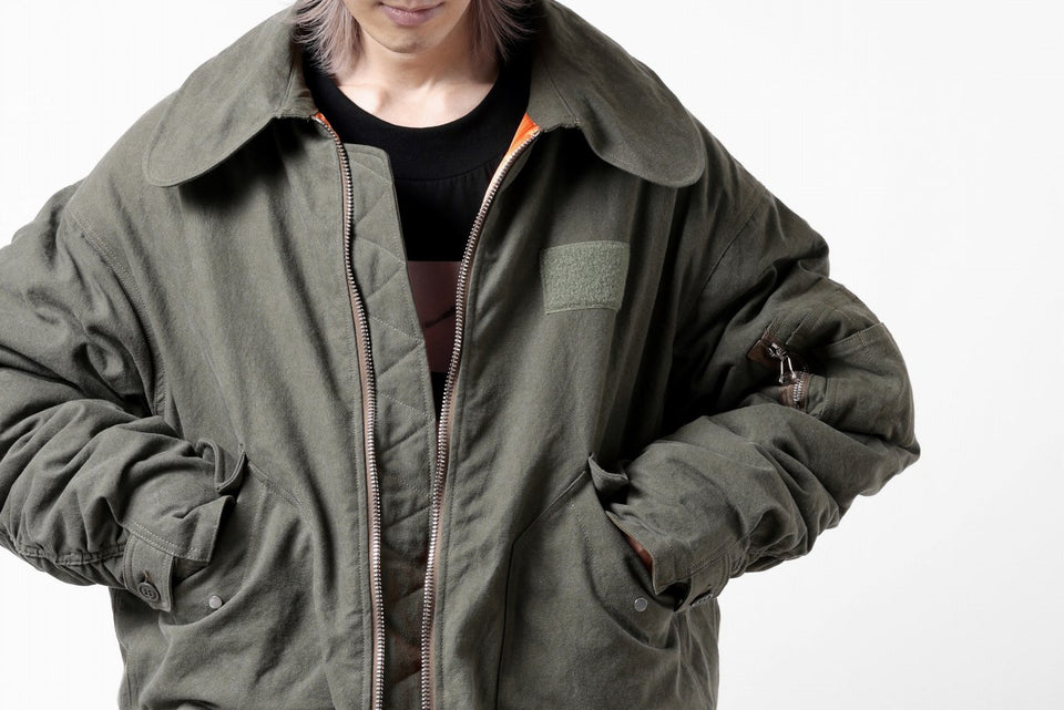 画像をギャラリービューアに読み込む, READYMADE FLIGHT JACKET (KHAKI)