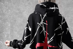画像をギャラリービューアに読み込む, beauty : beast x CVTVLIST P.O HOODED "BARBED WIRE" (BLACK)