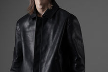 画像をギャラリービューアに読み込む, ierib exclusive Lukas Jacket / Horse Nubuck Leather (BLACK)