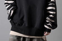 画像をギャラリービューアに読み込む, A.F ARTEFACT JUMBO SWEAT HOODIE / PRINT TYPE-B (BLACK)
