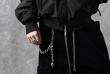 Load image into Gallery viewer, thom/krom FLIGHT BOMBER JACKET / WARM PADDED (BLACK)