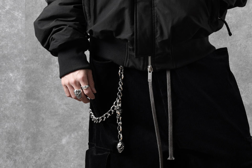 Load image into Gallery viewer, thom/krom FLIGHT BOMBER JACKET / WARM PADDED (BLACK)