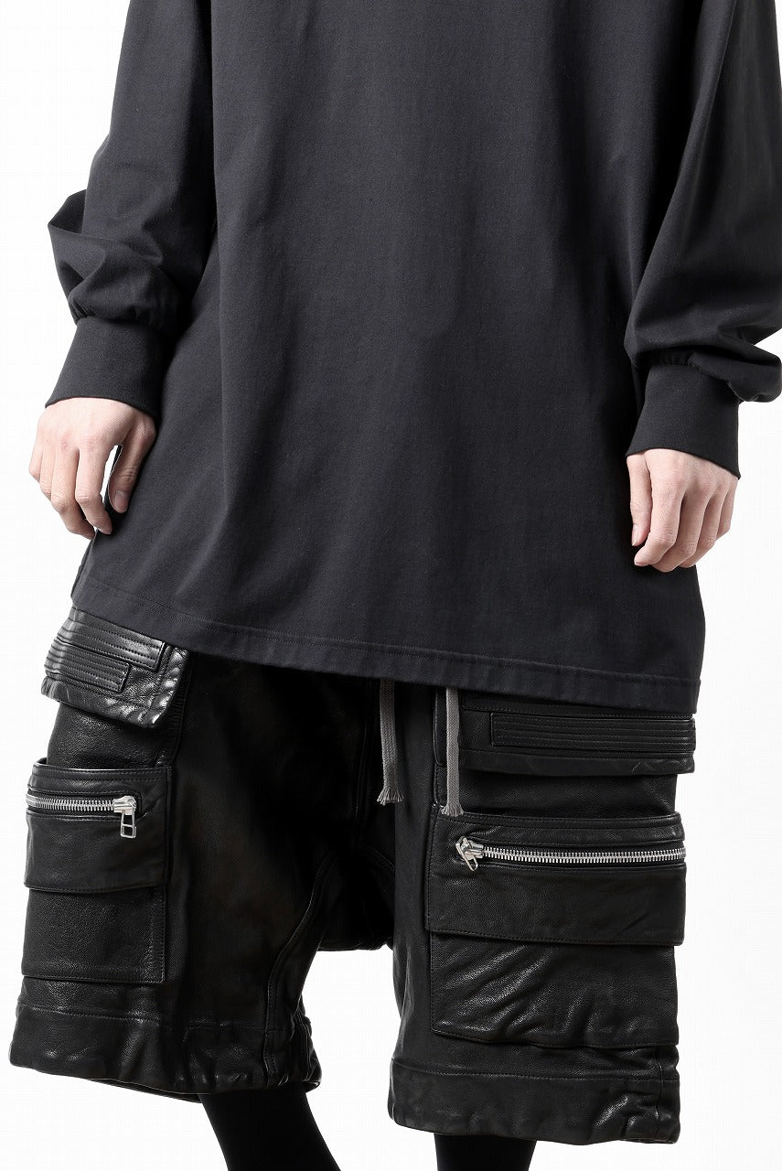 画像をギャラリービューアに読み込む, Y-3 Yohji Yamamoto MOCK NECK L/S TEE / BETTER SCJ (BLACK)