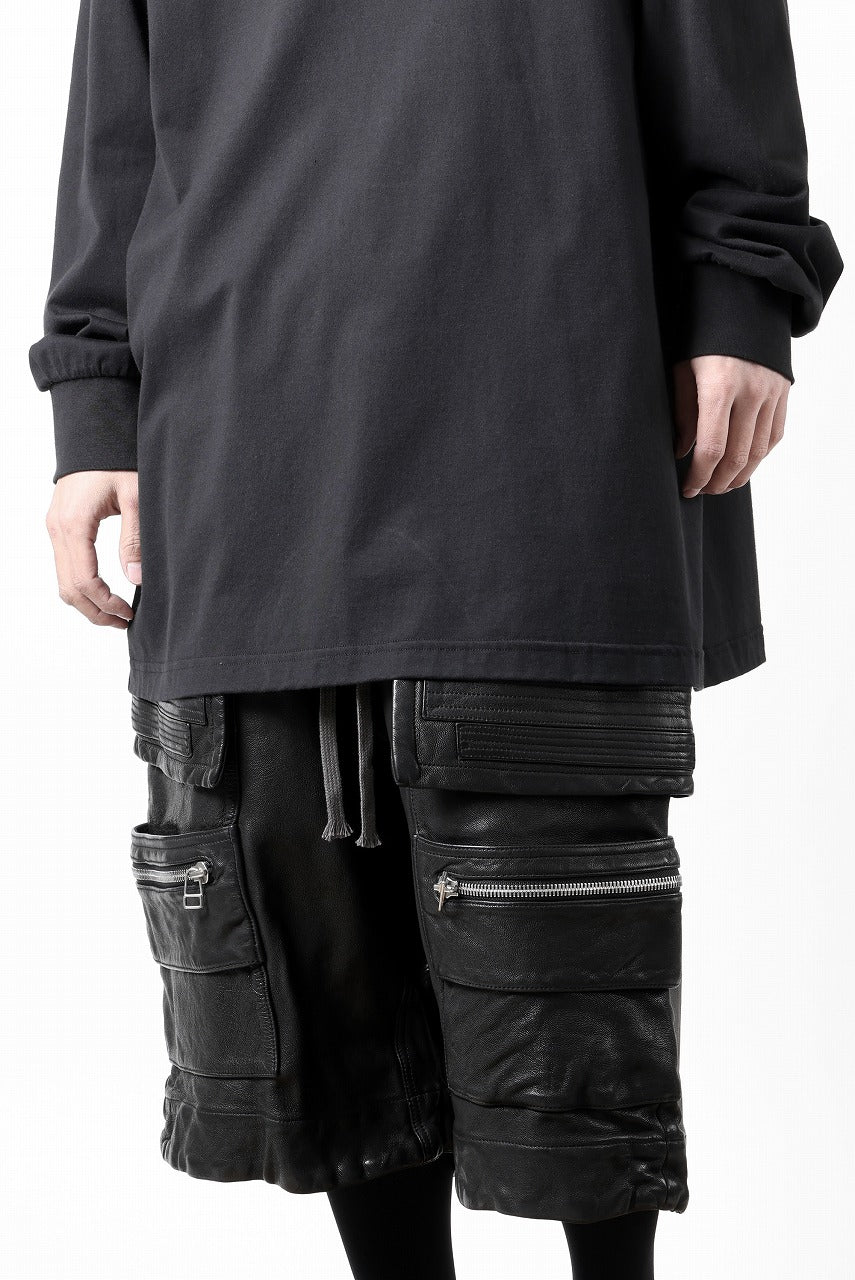画像をギャラリービューアに読み込む, Y-3 Yohji Yamamoto MOCK NECK L/S TEE / BETTER SCJ (BLACK)