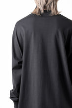 画像をギャラリービューアに読み込む, Y-3 Yohji Yamamoto MOCK NECK L/S TEE / BETTER SCJ (BLACK)