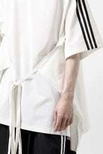 画像をギャラリービューアに読み込む, Y-3 Yohji Yamamoto SAIL CLOSURE SHORT SLEEVE TEE (OFF WHITE)