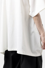 画像をギャラリービューアに読み込む, Y-3 Yohji Yamamoto SAIL CLOSURE SHORT SLEEVE TEE (OFF WHITE)