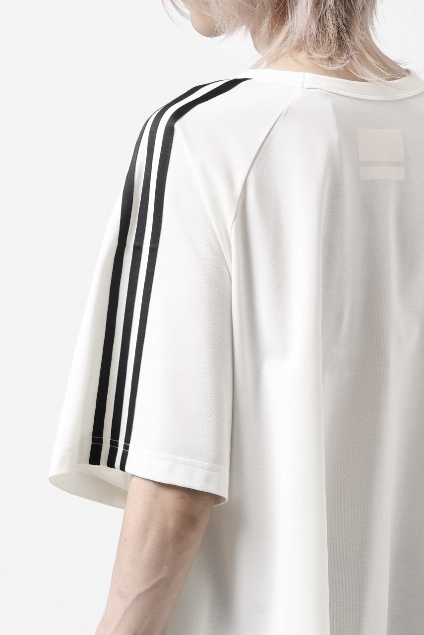 画像をギャラリービューアに読み込む, Y-3 Yohji Yamamoto SAIL CLOSURE SHORT SLEEVE TEE (OFF WHITE)