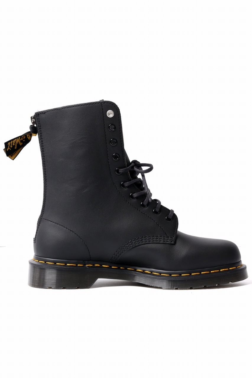 画像をギャラリービューアに読み込む, Y's x Dr. Martens 10-EYES BACK ZIP BOOTS 1490 / SMOOTH COWHIDE (BLACK)