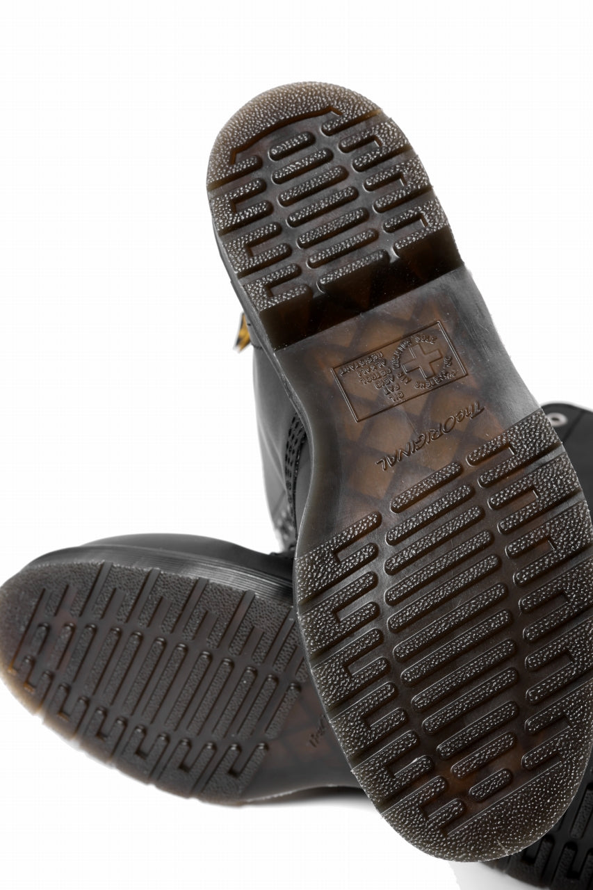 画像をギャラリービューアに読み込む, Y's x Dr. Martens 10-EYES BACK ZIP BOOTS 1490 / SMOOTH COWHIDE (BLACK)