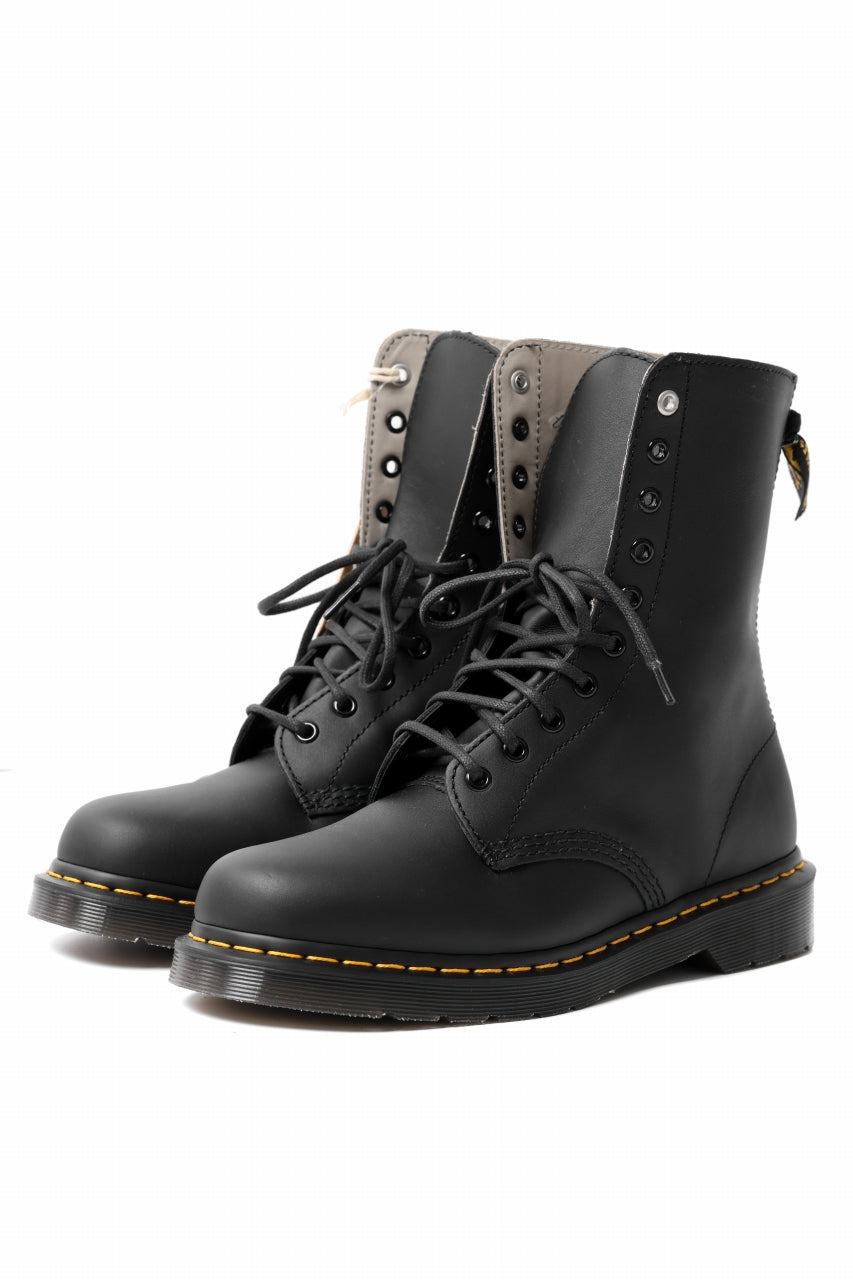 画像をギャラリービューアに読み込む, Y's x Dr. Martens 10-EYES BACK ZIP BOOTS 1490 / SMOOTH COWHIDE (BLACK)