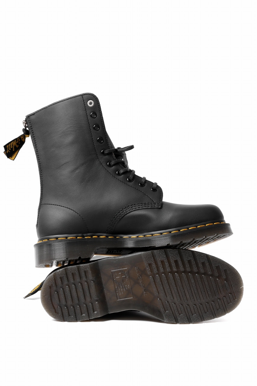 画像をギャラリービューアに読み込む, Y's x Dr. Martens 10-EYES BACK ZIP BOOTS 1490 / SMOOTH COWHIDE (BLACK)