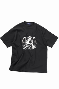 画像をギャラリービューアに読み込む, Y's.... ANGEL PRINT T SHIRT A (BLACK)